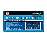 BlueSpot Tools 01503 T8-T70 - Juego de puntas de destornillador Torx