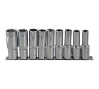 BlueSpot Tools 01541 Vaso Largo Conjunto De 9 Métrico 1.3cm Entrada Cuadrada