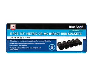 BlueSpot Tools 01552 - Llave de vaso de impacto (1/2", 30 a 36 mm)