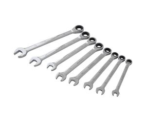 BlueSpot Tools 04310 Conjunto Llave de Trinquete, 8 Piezas