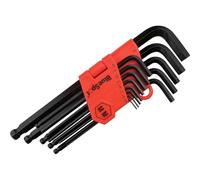 BlueSpot Tools 15303 - Juego de llaves hexagonales de brazo largo (1,27 - 10 mm)