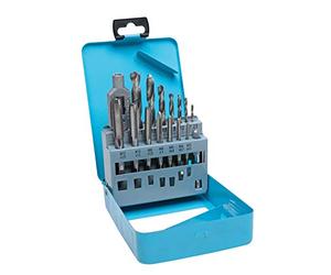 BlueSpot Tools 20512 - Juego de brocas y machos (M3-M12) (2,5-10,2 mm)