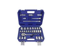 BlueSpot Tools Métrico 1.3cm Hex & 12 Punto Enchufe Juego 32 Pieza en Caja /