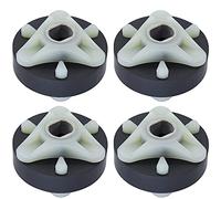 BlueStars Heavy Duty 285753A Kit de acoplamiento de motor de accionamiento directo con núcleo de metal, compatible con arandelas Whirlpool y Kenmore, durabilidad y soporte mejorados, paquete de 4