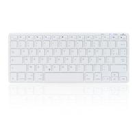 Bluestork - Mini Teclado Mac Recargable Inalámbrico de Larga Duración - Accesos Directos Multimedia - Compacto AZERTY Francés