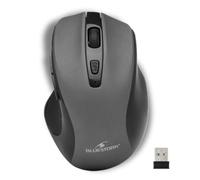 Bluestork Off 75 - Ratón Inalámbrico Bluetooth & 2.4GHz Silencioso | Inalámbrico Bluetooth & USB 2.4GHz, 30H Autonomía, Ambidiestro, Ergonómico, Silencioso, Compatible PC/Mac