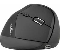 Bluestork - Ratón Vertical Inalámbrico - Ratón Ergonómico Inalámbrico 2.4GHz + Bluetooth, 800-3200 dpi, 6 Botones, Diseño Ergonómico, Recargable - Prevención del Dolor - PC/Mac/iPad/Tablet - Diestros