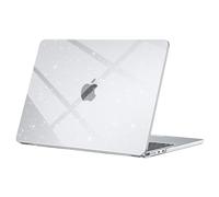 BlueSwan Compatible con Funda MacBook Air 13 Pulgadas M4 M3 M2 2025 2024 2022 Carcasa Rígida para Mac Book Air 13,6" Case A3240 A3113 A2681 Laptop Protective Cover - Transparente Brillante