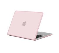 BlueSwan Compatible con Funda MacBook Pro M5 14 Pulgadas 2026 2025-2021 M4 M3 M2 M1 Pro/MAX, Marco TPU Anti-ruptur PC Mate Carcasa Anti-Huellas Case para Mac Book Pro 14,2", Rosa