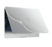 BlueSwan Funda PP Compatible con MacBook Pro 16 Pulgadas M4 M3 M2 M1 Pro/MAX 2024 2021, A3186 A3403 A2485 A2780 A2991, Carcasa PP Duradera, Antirozaduras - Blanco Mate