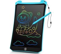 BlueSwan Pizarra Infantil LCD 8.5 Pulgadas, Tableta Escritura Magnetica, Tableta Dibujo Niños Borrable con Protección Ocular para 3-12 Años, Juguetes de Viaje, Regalo de Cumpleaños y Navidad Azul