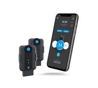 Bluetens Electroestimulador Duo Sport + Accesorios - 2 Dispositivos Sport - 2 Packs de 4 electrodos Talla M Sport y 8 electrodos tamaño S Sport - 100 programas