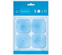 bluetens TENS/EMS electrodos S12 Blue Pack 3 x 4 unidades para, elec1201