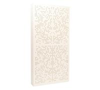 Bluetone Acoustics Binary AbFuser | Paneles Acústicos, Difusor Acústico y Absorbente Para Tratamento da Sala Acústica, Paneles Fonoabsorbentes para pared (100x50x5cm, Ecru)