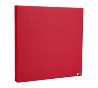Bluetone Acoustics Wall Panel Pro - Paneles fonoabsorbentes profesionales para eliminar ruidos y ecos - Paneles acústicos para pared y techo (50x50x5cm, Rojo)
