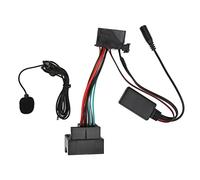 Bluetooth 5.0 AUX IN Cable with Microphone and Power Adapter Cable, Wireless Audio Input Adapter Fit for Citroen C2 C3 C4 with RD4 Radio, Supports High Fidelity Music and (Con cable adaptador de