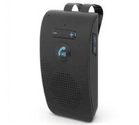 Bluetooth 5.0 Manos Libres Kit de Automóvil para Teléfono Celular, Altavoz Bluetooth para Automóvil de Conexión Dual, Conexión Automática, Altavoz Manos Libres para Automóvil para Teléfono Celular