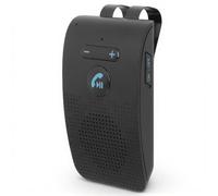 Bluetooth 5.0 Manos Libres Kit de Automóvil para Teléfono Celular, Altavoz Bluetooth para Automóvil de Conexión Dual, Conexión Automática, Altavoz Manos Libres para Automóvil para Teléfono Celular