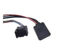 Bluetooth 5.0 - Módulo de cable adaptador de interfaz AUX o de música manos libres para Saab 9-3 9-5, transmisión inalámbrica, reemplazo directo, negro, rango de voltaje de 5-12 V
