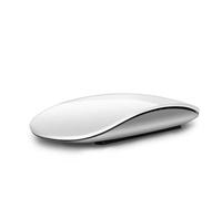 Bluetooth 5.0 Ratón Inalámbrico Silencioso Multi Arco Ratón Táctil Ultra Delgado Magic Mouse para Portátil iPad Mac PC Macbook (Blanco)