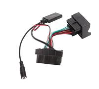 Bluetooth 5.0 Receptor Auxiliar para Coche Adaptador de Audio Inal¨¢mbrico con Micr¨®fono y Cable de Entrada