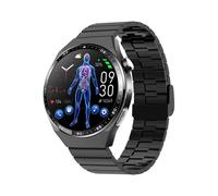 Bluetooth Call Smart Watch Blood Oxygen ECG Monitor SOS Sports Bracelet, Bamboo Joint Steel Strap