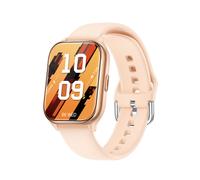 Bluetooth Calls Music Large Display Heart Rate SpO2 Sleep Monitoring Health Tracking Multi-Sport Modes Smartwatch Gold