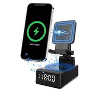 Bluetooth con Cargador Induction Soporte Móvil con Altavoz