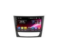 Bluetooth Estéreo para Benz W211 E200 E220 E300 E350 2002-2010 9 Inches Android 15 Coche Pantalla FM Am Bluetooth USB para, 8Core 8G+256G
