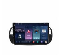 Bluetooth Estéreo para FIAT 500 2007-2014 Android 15 9 Inches Carplay Radio Coche Bluetooth FM Am USB para, 8 Core 6G+128G