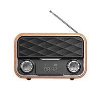 Bluetooth Retro Radio with AUX/FM,with Antenna,Clear Sound,Portable Speaker,Compatible Android Tablet