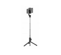 Palo de selfie Swissten BLUETOOTH SELFIE STICK ALUMINUM TRIPOD PRO Color: negro/plata