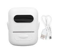 Bluetooth Thermal Label Printer 203dpi Portable Rechargeable Printer with 1 Roll Paper No Ink Needed Excel Bulk Printing for Clothing Tags and Shipping Labels