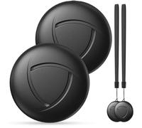 Bluetooth Tracker 2 Pack, Smart Finder Tag Compatible with Apple Find My, Key Finder for Keys Wallet Luggage Backpack, Replaceable Battery, Waterproof Locator for Travel and Home