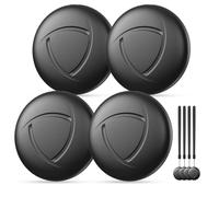 Bluetooth Tracker 4 Pack, Smart Finder Tag Compatible with Apple Find My, Key Finder for Keys Wallet Luggage Backpack, Replaceable Battery, Waterproof Locator for Travel and Daily Use