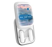 Bluetoth Oordopjes Met Scherm - HD Smart Audio Oordopjes, Schuifoortjes, Draadloze Headset, Draadloze Mini Stijlvolle Compacte Case | Strak Design Touch Control Ruisonderdrukking, Perfect Voor Hardlo