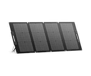 BLUETTI 120W Panel Solar, 120W para Central Eléctrica Portátil EB3A EB70 AC2A AC70 AC50B AC180 AC200L, Cargador Solar Plegable con Soportes Ajustables para RV, Corte de Energía