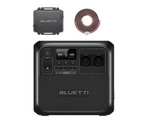 BLUETTI AC180+Charger 1: Recarga la estación de energía portátil mientras conduces - AC180+Charger 1+Cables de entrada de CC