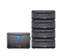 BLUETTI AC300 + B300K Batería de respaldo para el hogar | 3.000 W 2.764,8 Wh - AC300+4*B300K | 3000 W Salida | 11059,2 Wh Capacidad