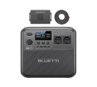 BLUETTI Charger 2 | Cargador DC dual de 1200 W con alternador y energía solar - Charger 2 + Elite 200 V2 + Cable de entrada DC | 2.073,6 Wh, 2.600 W, Cargador dual coche + solar 1.200 W