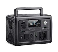 BLUETTI EB3A Generador Solar Portátil, Respaldo de Batería LiFePO4 de 268Wh, Salidas de AC de 600W (Pico de 1200W), Carga 80% en 30 minutos, Generador para Acampar (Panel Solar Opcional)