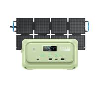 BLUETTI Elite 10 Mini Estación de energía portátil | 200 W 128 Wh - Elite 10 Verde Salvia +60 W Solar | 200 W 128 Wh | 60 W Kit solar