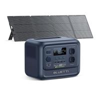BLUETTI Elite 100 V2 Estación de Energía Portátil 1024Wh y Panel Solar 200W | Batería LiFePO₄ Bio-Based ISCC PLUS, 2 Tomas CA 1800W (3600W Pico), 35% Más Compacta, Carga 70 Min, UPS 10ms, Camping y Viaje
