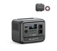 BLUETTI Elite 100 V2 Generador Solar con Charger 1 Alternador Cargador | 1024Wh LiFePO₄, 1800W CA, 560W Carga DC-DC, Carga Completa en 1,8h en Coche, Ideal para Camping, Furgonetas, RV Viajes