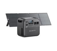 BLUETTI Elite 200 V2 Estación de Energía Portátil 2073Wh y Panel Solar 200W | 4 Tomas CA 2600W (3900W Power Lifting), Generador Solar con LiFePO4, Carga 0-80% en 50 Min, Camping, Off-Grid y Emergencias