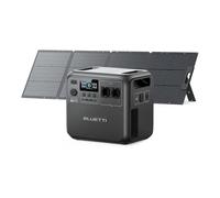 BLUETTI Elite 200 V2 Generador Solar con Panel 200W, 2073,6Wh | 4 Tomas CA 2600W (3900W Power Lifting), Generador Solar con LiFePO4, Carga 0-80% en 50 Min, Camping, Off-Grid y Emergencias