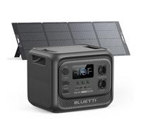 BLUETTI Elite 300 Estación de Energía Portátil 3014,4Wh y Panel Solar 350W | Batería LiFePO₄, 2400W CA (4800W Pico), Diseño Compacto 3kWh, Generador Solar para Hogar, Camping y Autocaravana