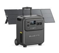 BLUETTI Elite 400 Estación de Energía Portátil 3840Wh y Panel Solar 200W | Batería LiFePO₄, 2600W CA (3900W Pico), Diseño con Ruedas, Generador Solar con Respaldo para Hogar, Cortes, RV y Camping