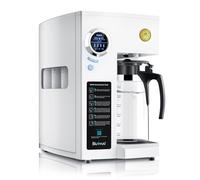 Bluevua RO100ROPOT-UV Sistema de ósmosis inversa Filtro de agua para encimera, purificación de 6 etapas con UV y remodelación, filtración de medidor de ósmosis inversa, purificador de agua portátil