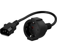 Bluewalker - powerwalker iec c14 to schuko converter convert iec c14 t